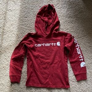 Carhartt Kids Burgundy Hoodie